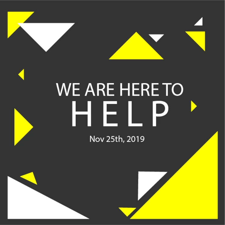 🤝 We here to help